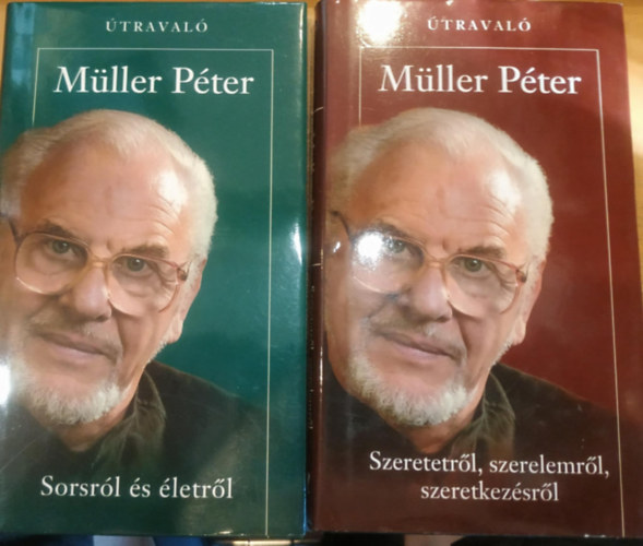 2 db Mller Pter traval: Sorsrl s lketrl + Szeretetrl, szerelemrl, szeretkezsrl