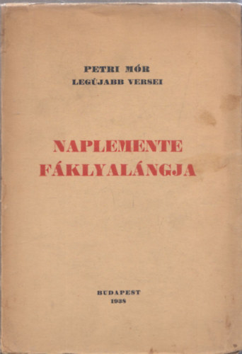Naplemente f�klyal�ngja (F�y Dezs� rajzaival)