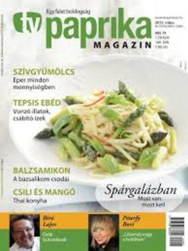 TV Paprika magazin - 2012. mjus