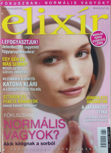 Dr. Nagy Rbert  (szerk.) - Elixr magazin 2008. augusztus