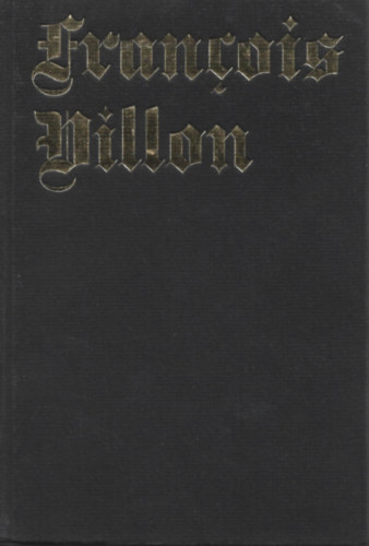 Francois Villon �sszes versei