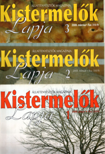 Kistermelk Lapja 2008.  52, vf. ( 11. szm egytt , 04. szm hinyzik.)