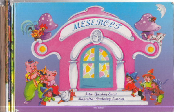 3 db. leporell� mesek�nyv (Mesebolt + Hogyan sz�lettek a b�r�nyfelh�k? + Altat�)