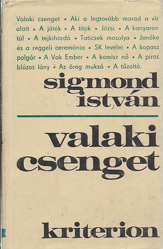 Sigmond Istv�n - Valaki csenget