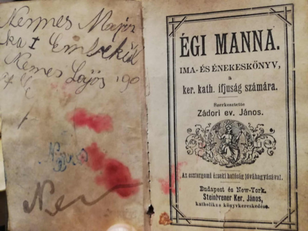 gi manna Ima- s nekesknyv a ker. kath. ifjsg szmra Nr.1662