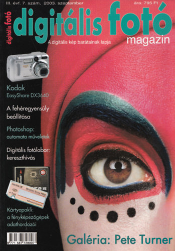 Digitlis fot magazin  2003. szeptember