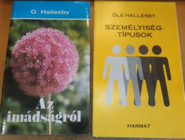 2 db Ole Hallesby: Az im�ds�gr�l + Szem�lyis�gt�pusok