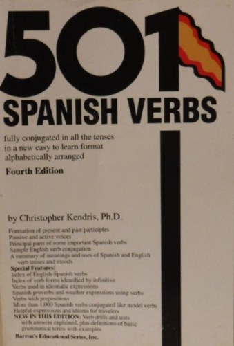 501 spanish verbs (fourth edition)