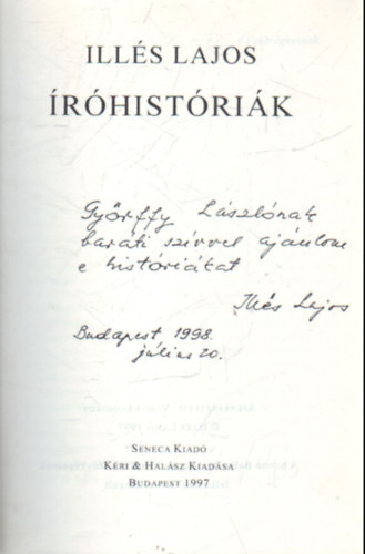 Ills Lajos - rhistrik