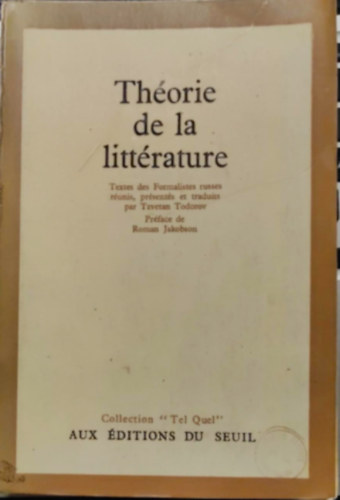 Thorie de la littrature