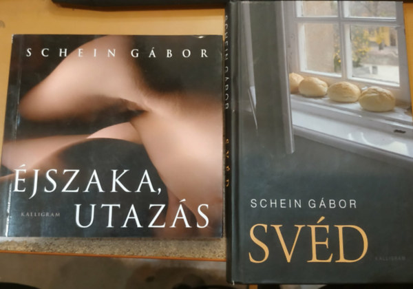 2 db Schein G�bor: �jszaka, utaz�s + Sv�d