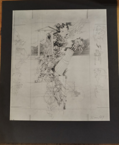 Kass J�nos al��rt, eredeti r�zkarca 1967. (Mad�ch: Az ember trag�di�j�hoz)