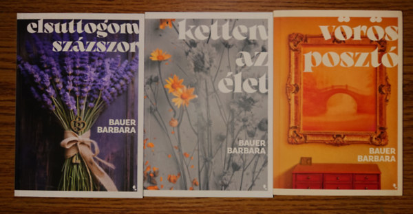 3 �ldekor�lt reg�ny Bauer Barbarar�t�l: Elsuttogom sz�zszor, Ketten az �let, V�r�s poszt�