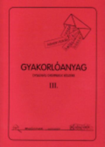 Adorj�n Katalin - Gyakorl�anyag dyslexi�s gyermekek r�sz�re III.