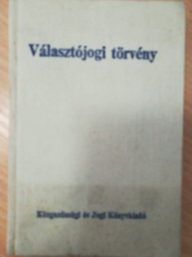 Vlasztjogi trvny