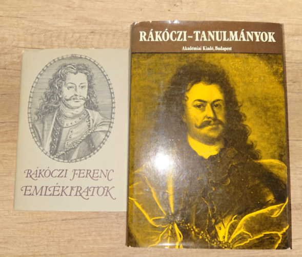 2 k�nyv R�k�czit�l/-r�l: Eml�kiratok + R�k�czi-tanulm�nyok