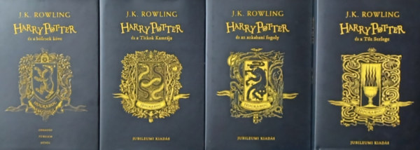 Harry Potter Jubileumi kiads - Hugrabug 1-4.: Harry Potter s a blcsek kve  + Harry Potter s a titkok kamrja + Harry Potter s az azkabani fogoly  + Harry Potter s a Tz Serlege