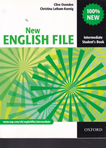 English File Intermediate - Workbook + Student's Book (CD nlkl!)