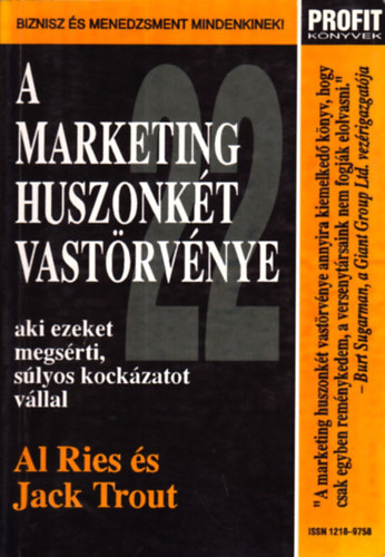 A marketing huszonkt vastrvnye