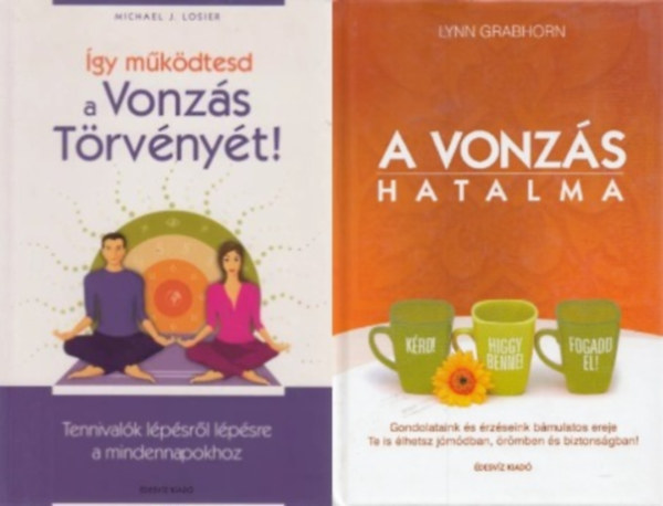 Michael J. Losier Lynn Grabhorn - 2 m a vonzs trvnyrl: A vonzs hatalma - Gondolataink s rzseink bmulatos ereje + gy mkdtesd a Vonzs Trvnyt! - Tennivalk lpsrl lpsre a mindennapokhoz