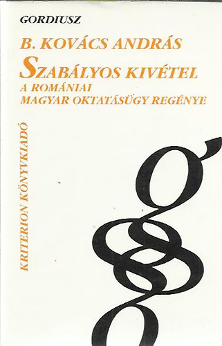 B. Kovcs Andrs - Szablyos kivtel
