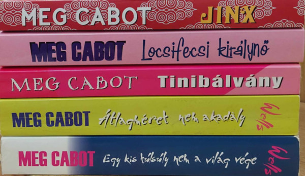 Meg Cabot - 5 db Meg Cabot regny