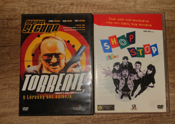 2 fergeteges v�gj�t�k DVD-n az ezzredfordul�r�l: Shop Stop, Torrente