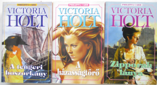 (3db) Victoria Holt romantikus knyvcsomag: A hzassgtr / Zipporah lnya / A tengeri boszorkny
