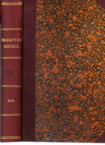 Budapesti Szemle 174. k�tet - 496.,497.,498., sz�m