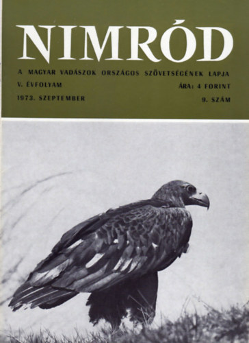 Nimrd - Vadszati s vadgazdlkodsi folyirat (V. vf. 9. szm - 1973. szeptember)
