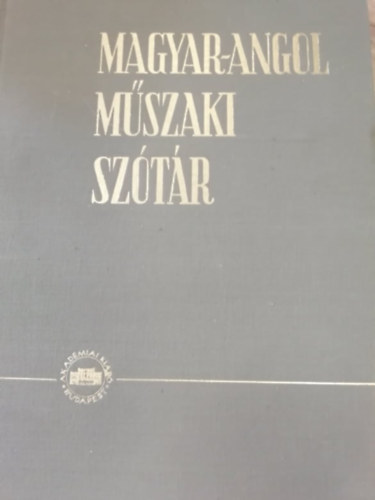 Magyar-angol mszaki sztr