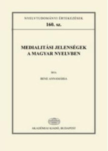 Medialitsi jelensgek a magyar nyelvben