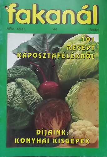 Fakanl 1994/5 - 101 recept kposztaflkbl