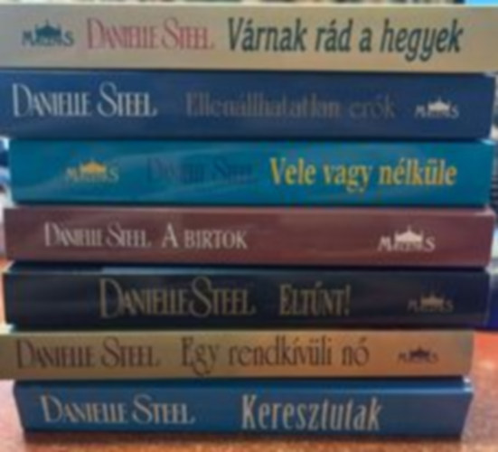 32 db Danielle Steel romantikus knyvcsomag