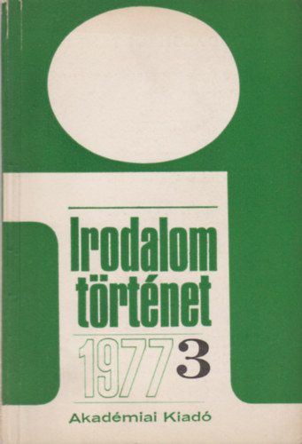 Irodalomt�rt�net 1977/3