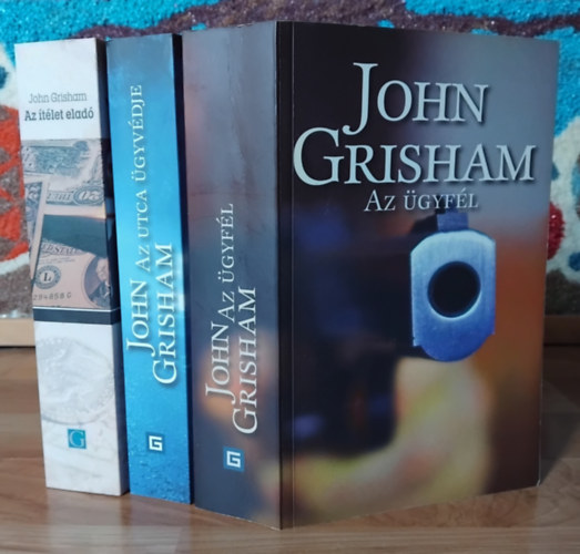 3db John Grisham knyv : Az gyfl - Az utca gyvdje - Az tlet elad