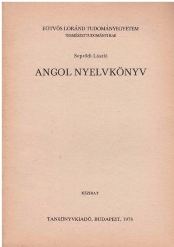 Angol nyelvknyv