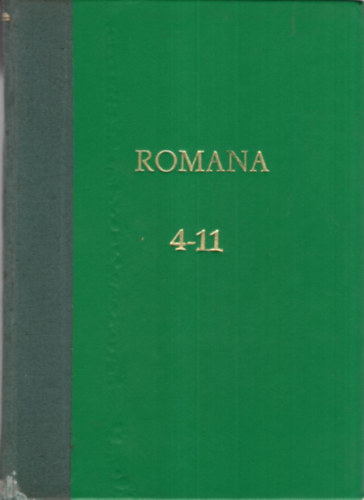 8 db Romana ( 8 szm egybektve ) 4, 5, 6, 7, 8, 9, 10, 11. szmok