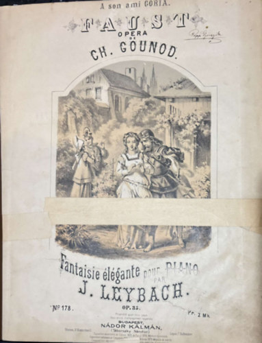 17 db Klasszikus Zenei mesterm� kotta egybek�tve