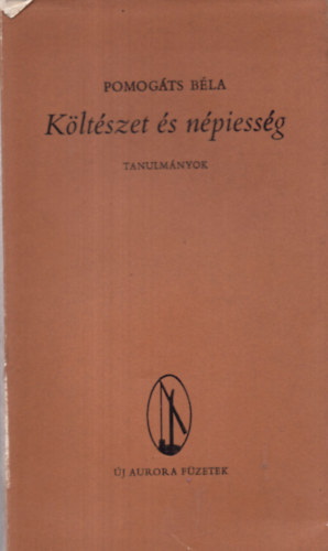 Kltszet s npiessg - Tanulmnyok