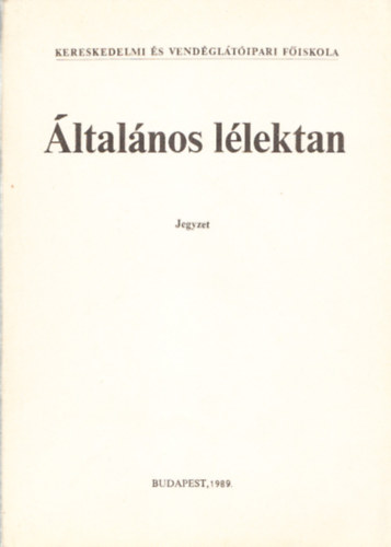 ltalnos llektan (Jegyzet)