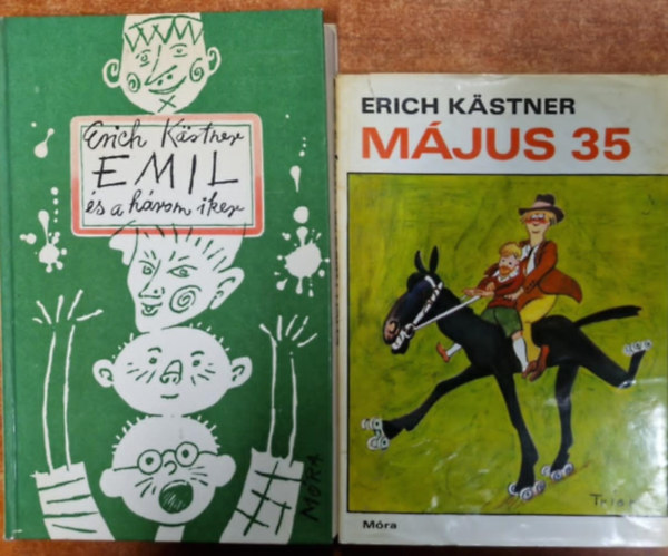 2db. Erich Kastner k�tet-M�jus 35. + Emil �s a h�rom iker