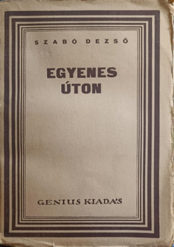 Egyenes ton