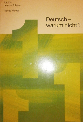 Deutsch warum nicht? 1.