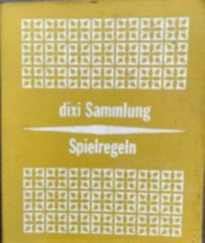 Dixi Sammlung - Spielregeln