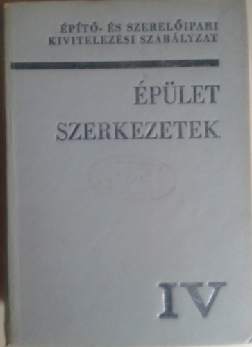  (ism. szerz�) - �p�let szerkezetek IV