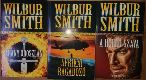 3 knyv Wilbur Smithtl: Arany oroszln, Afrikai ragadoz, A holl szava