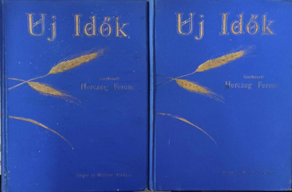Herczeg Ferenc (szerk.) - Új idők 1927 I.-II. kötet (teljes évf.)