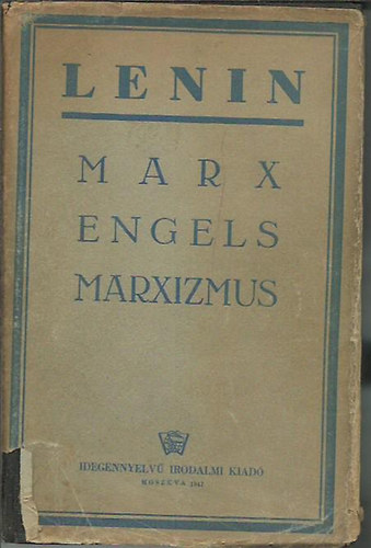 Marx, Engels, Marxizmus