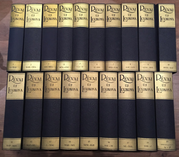R�vai �j Lexikona I-XIX. (1-19.)